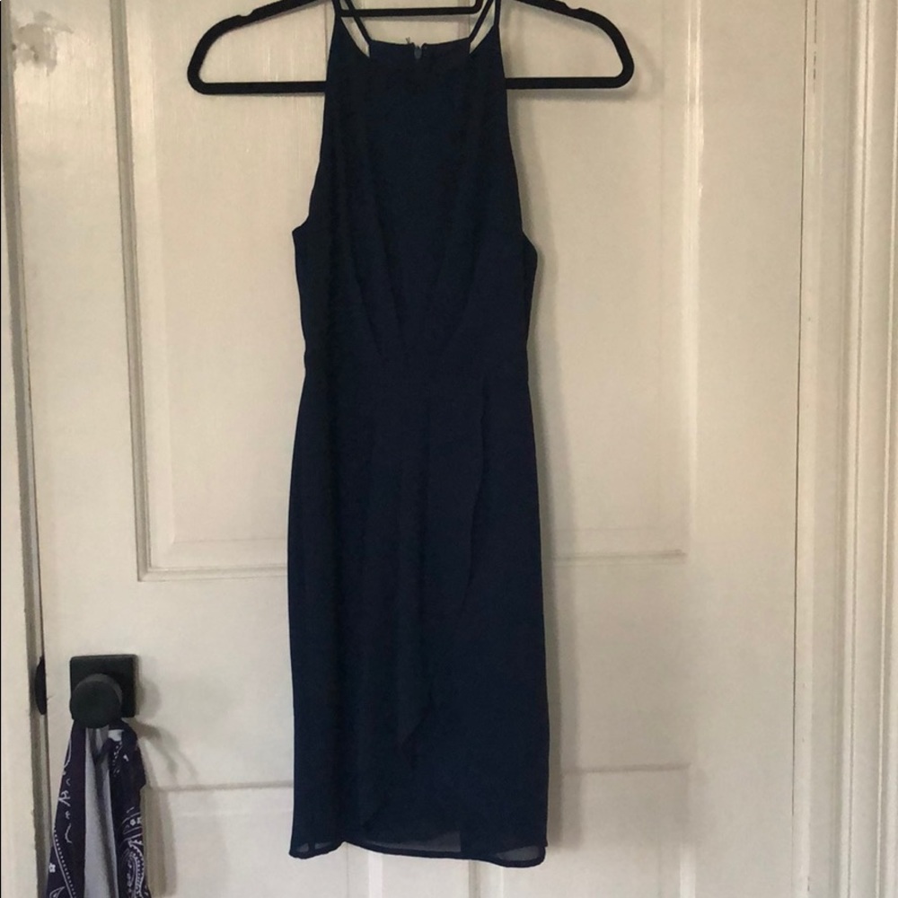 Navy Cocktail Dress